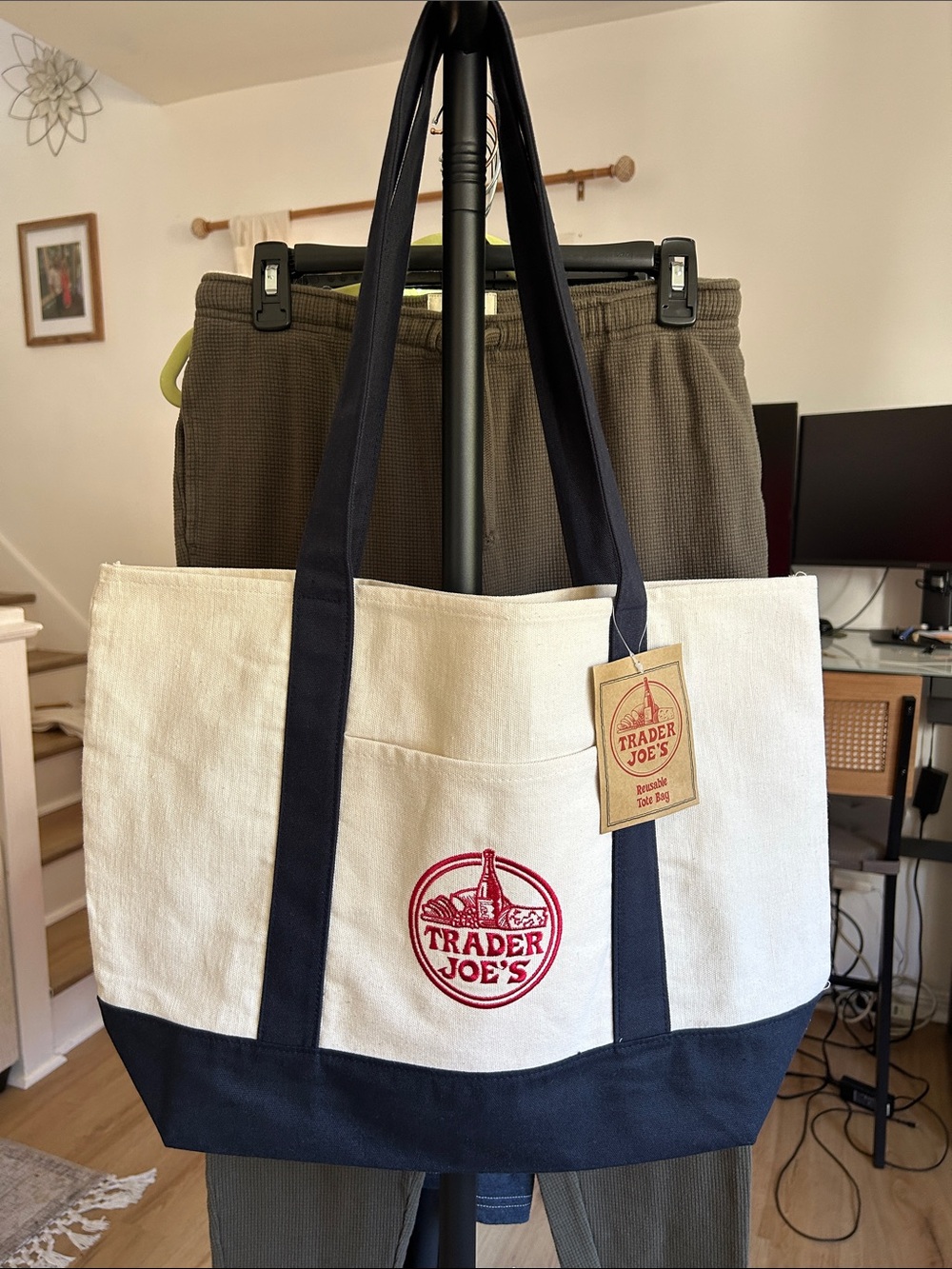 NWT Trader Joe’s Reuasable Tote Bag.